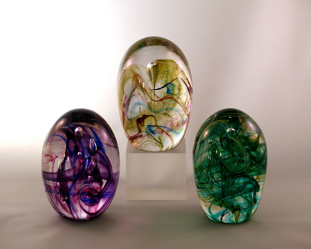 Swirly Paperweights